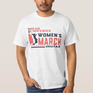 T-shirt Marche des femmes Utah se lever entendre nos voix