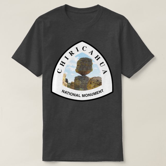 T-shirt Marche du sentier du Monument National de Chiricah (Design devant)