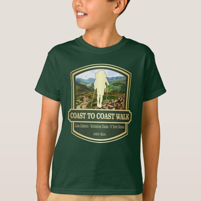 T-shirt Marche d'un océan à l'autre (B) (Devant)