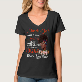 T-shirt Marche Fille Avant Que Vous Me Jugez Anniversaire