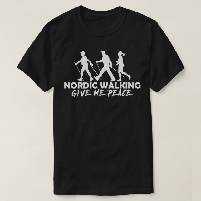 T-shirt Marche nordique 1 (Design devant)