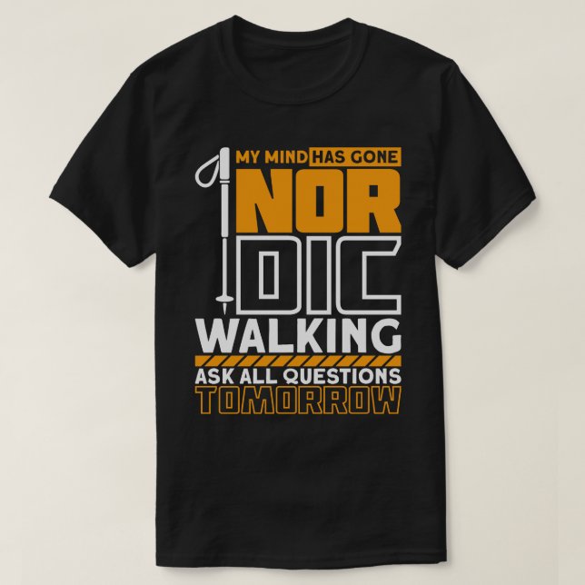T-shirt Marche nordique 4 (Design devant)