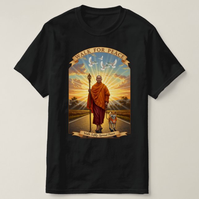 T-shirt Marche pour la paix (Design devant)
