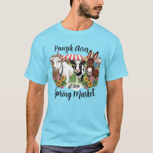 T-shirt Marché printanier de Panzik Acres