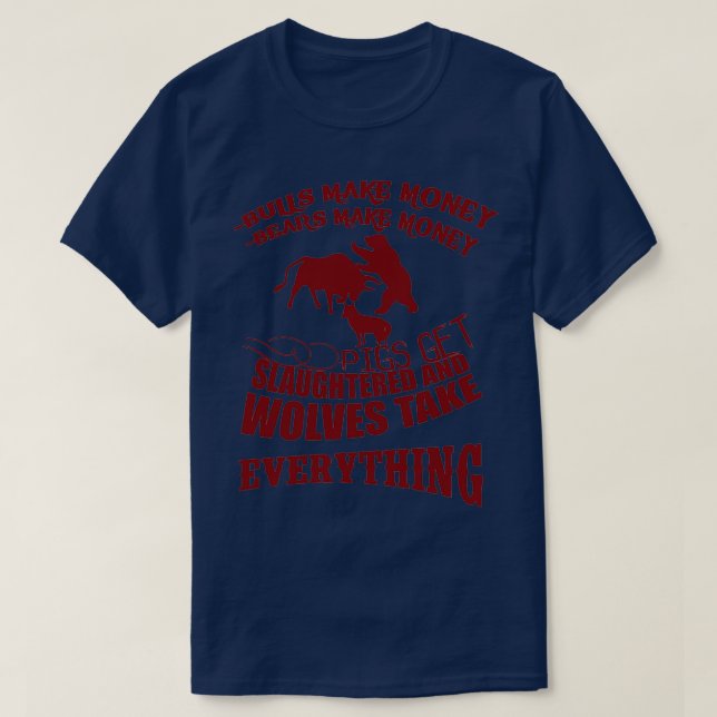 T-shirt Marché stock 10 (Design devant)