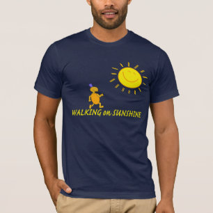 T-shirt Marche sur le soleil