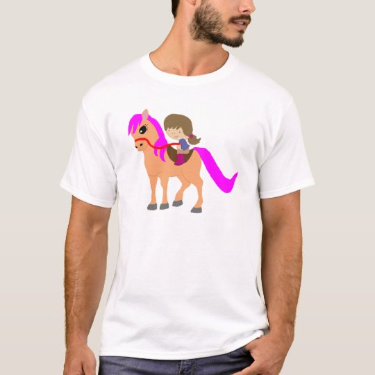 T-shirt Marche sur mon poney
