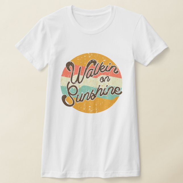 T-shirt Marche sur Sunshine Retro (Poser)
