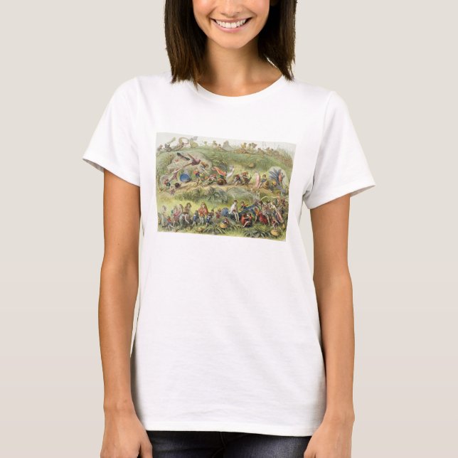 T-shirt Marche triomphale de l'Elf-Roi, illustration de (Devant)