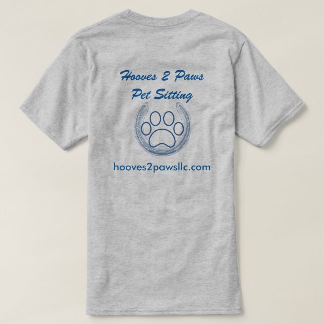 T-shirt Marchent un mille dans des mes chaussures (Design dos)