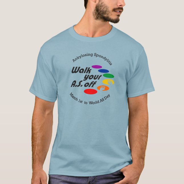 T-shirt Marchent votre A.S. Off (Devant)