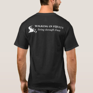 T-shirt Marcher dans l'équité, vivre dans la confiance