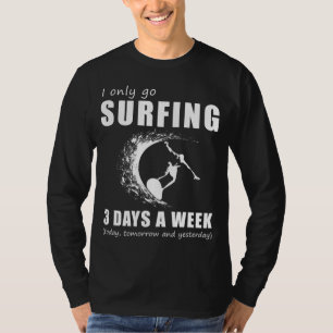 T-shirt Marcher dans les vagues de rire - I Go seulement S