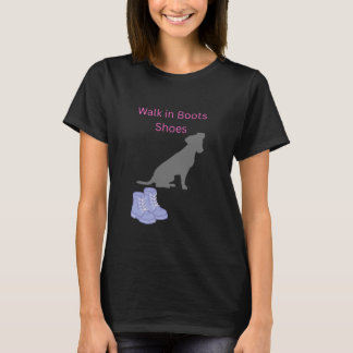 T-shirt marcher en chemise à forme de bottes