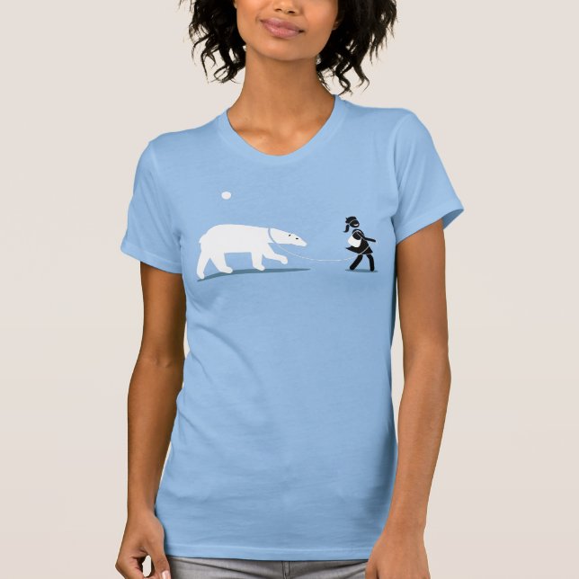 T-shirt Marcher mon ours polaire (Devant)
