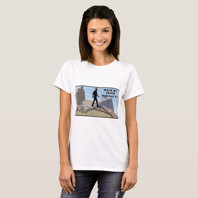 T-shirt Marcher par la foi (Devant entier)