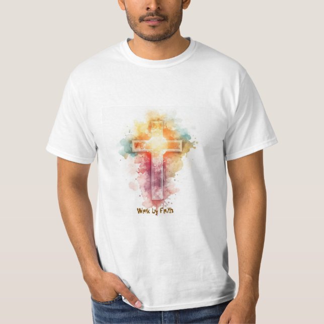 T-shirt Marcher par la foi (Devant)