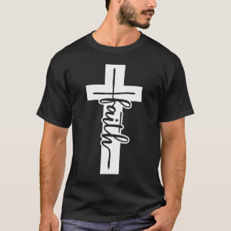 T-shirt Marcher par la foi Tee Blk