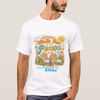 T-shirt Marcher pour la paix avec Aloka