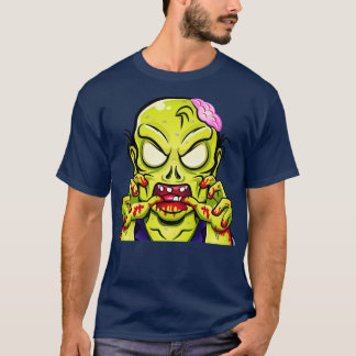 T-shirt Marcher zombie