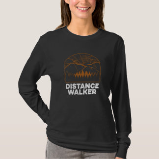T-shirt Marcheur de distance Randonnée Montagne Randonneur