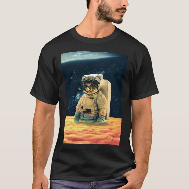 T-shirt Marcheur de l'espace (Devant)