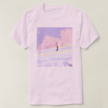 Marcheur de Paysage Onirique Pastel