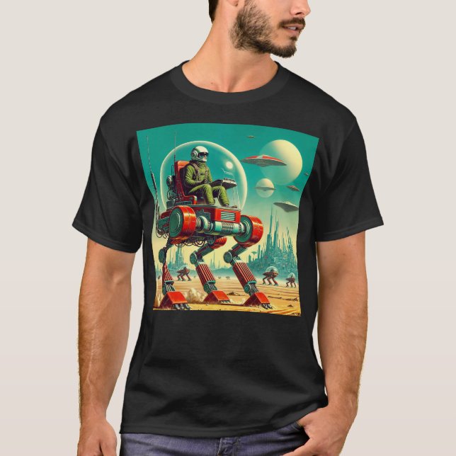 T-shirt Marcheur de Sable (Devant)