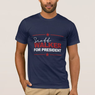T-shirt Marcheur de Scott pour le président signature 201