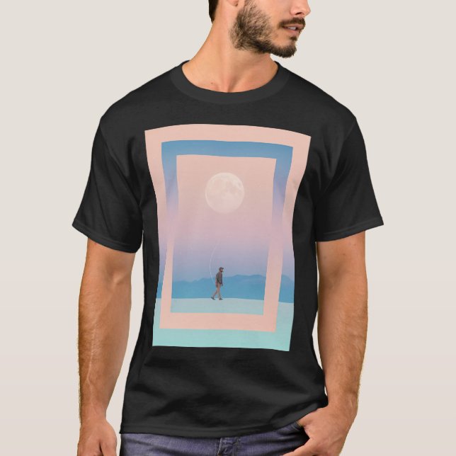 T-shirt Marcheur Lunaire (Devant)
