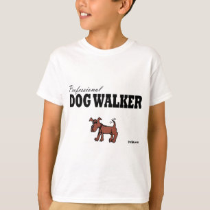 T-shirt Marcheur professionnel de chien