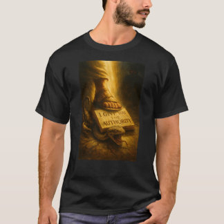 T-shirt "Marchez en autorité" - Luc 10:19 Chemise