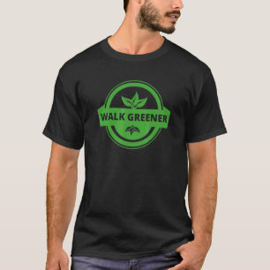 T-shirt Marchez plus vert Végétalien Végétarien Femmes Vég