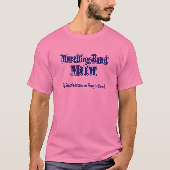 T-shirt Marching Band Maman/ Clarinet (Devant)