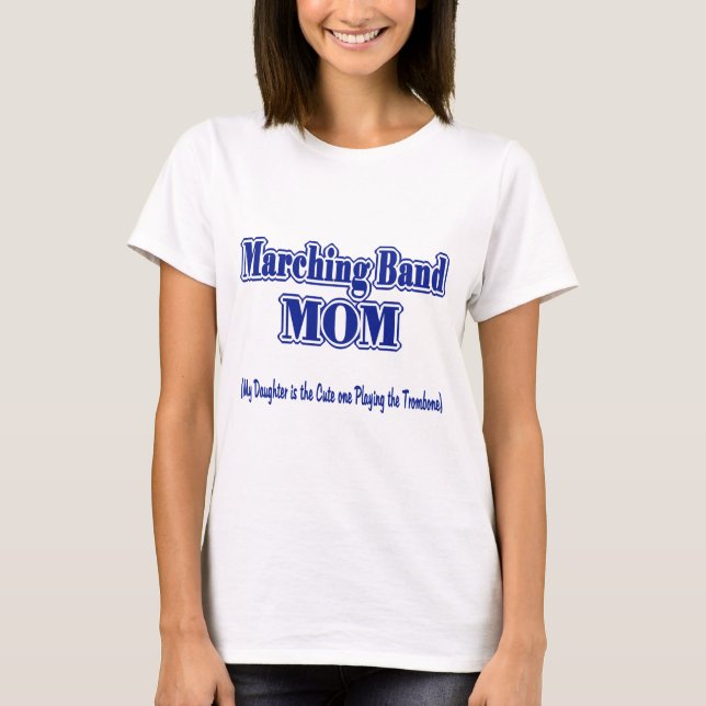 T-shirt Marching Band Maman/ Trombone (Devant)