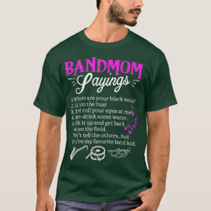 T-shirt Marching Bands Band Maman s For Women Marching Ban