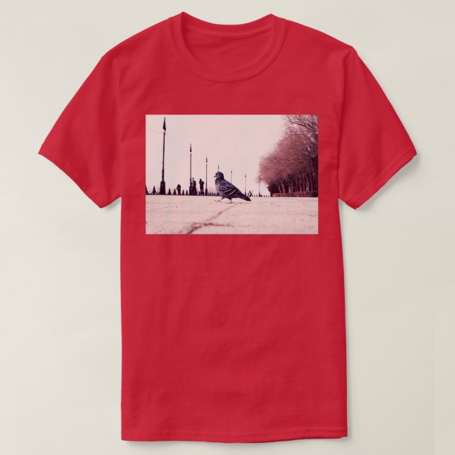 T-shirt Marching Pigeon (Design devant)
