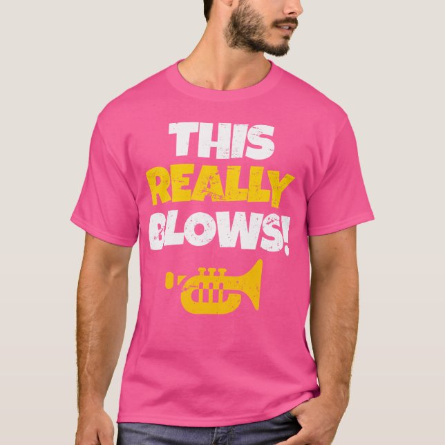 T-shirt Marching School Band Ça Bat Vraiment Funky Trump (Devant)