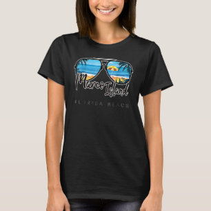 T-shirt Marco Island Floride - Lunettes de soleil Souvenir