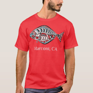 T-shirt Marconi California Halibut Northwest Native Americ