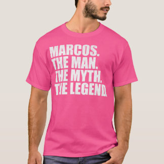 T-shirt Marcos Marcos Nom Marcos prénom