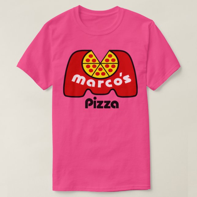 T-shirt Marcos Pizza Resto  (Design devant)