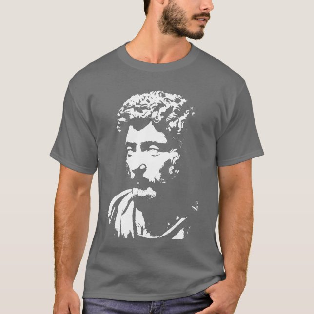 T-shirt Marcus Aurelius Antoninus Augustus (Devant)