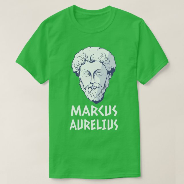 T-shirt Marcus Aurelius Marcus Philosophe Empereur Romain (Design devant)