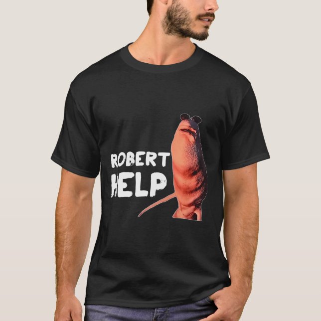 T-shirt Marcus le ver Meme Graphiques drôles Vrchat Robert (Devant)