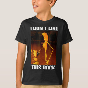 T-shirt Marcus Le Ver Meme Robert Je n'aime pas cette roch
