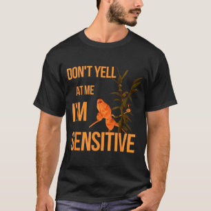 T-shirt Marcus le ver ne me crie pas dessus je suis sensib