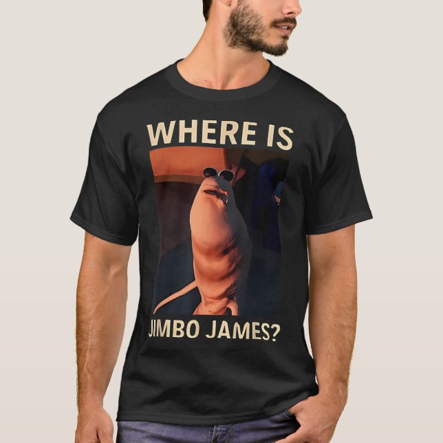 T-shirt Marcus le ver où est Jimbo James Mème drôle  (Devant)