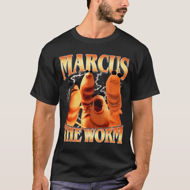 T-shirt Marcus The Worm Bootleg Pour Hommes Femmes Meme Fa (Devant)