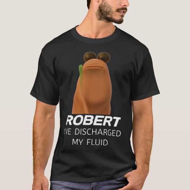 T-shirt Marcus The Worm Robert J'ai déchargé mon fluide Ga (Devant)